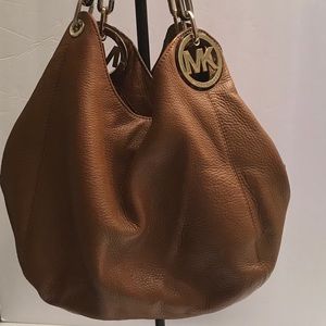 Michael Kors Brown Leather Bag
